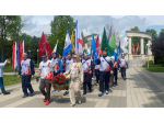 Ессентуки встретили участников Победного велопробега.