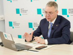 На фотографии изображен: Губернатор Ставропольского края Владимир Владимиров.